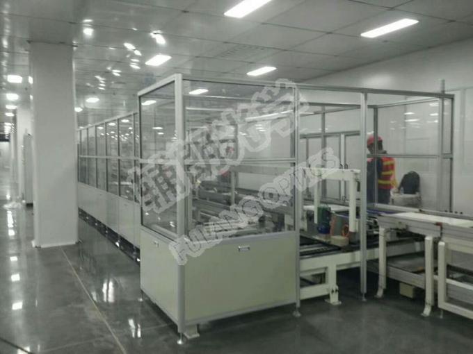 aluminium frame cover with abrasion resistant acrylic pmma sheet apply to clean room space separated