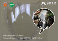Transparent Hard Coated Acrylic Sheet 2mm Thick For Mini Environment