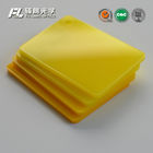 Solid 17mm Yellow ESD Polycarbonate Sheet Cut To Size Excellent Appearance