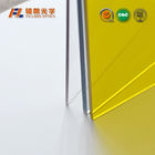 Transparent / Yellow ESD Polycarbonate Sheet , Acrylic Polycarbonate Sheets Not Easy To Fall Off