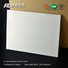 aluminium frame cover with abrasion resistant acrylic pmma sheet apply to clean room space separated