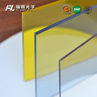 Yellow Uv Resistant Acrylic Sheet 7mm Thick For Electronic Test Fixture